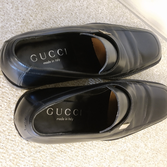Gucci Shoes Gucci Black Leather Dress Shoes Poshmark